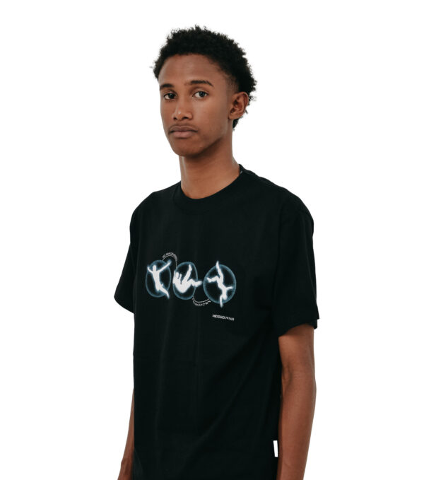 HWV'024-T-Shirt Black - Gambar 2